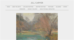Desktop Screenshot of jillcarver.com